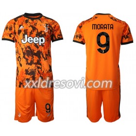 Juventus Morata 9 Treći Dječji Komplet Dresovi za Nogomet 2020-2021 (+ kratke hlače)